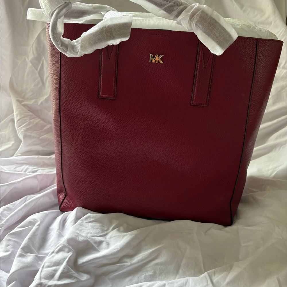 Michael Kors Red Tote Bag